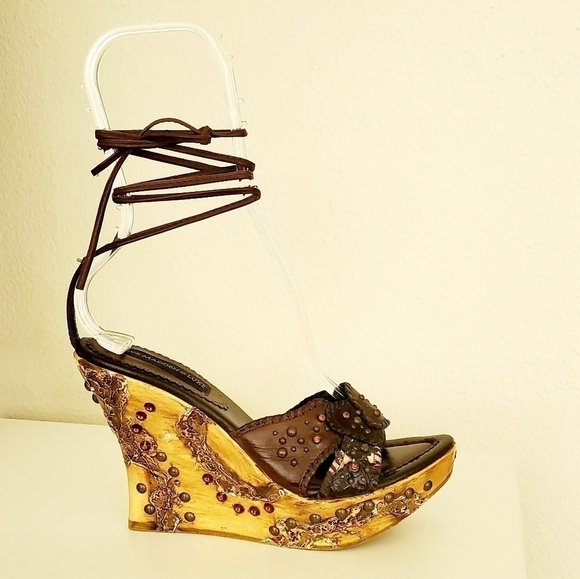 Steve Madden Shoes - Steve Madden Luxe | Snakeskin Wedges